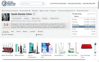 Gusfa Dental Clinic website