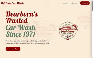 Fairlane Car Wash West website