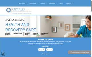 Optalis Health & Rehabilitation of Dearborn Heights website