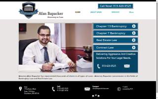 The Law Office Of Afan Bapacker website