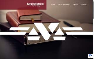 McCormick Law Firm website