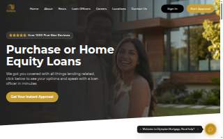 Olympian Mortgage of Garden City website