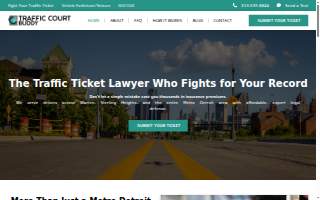 Traffic Court Buddy: Ticket Lawyer website
