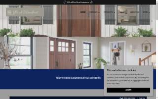 Y & A Windows website