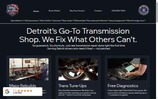 A1 Auto Transmissions website