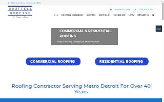 Bruttell Roofing, Inc. website