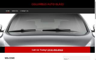 Columbus Auto Glass website