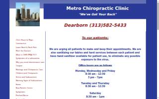 Dearborn Life Center website