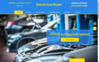 Detroit Auto Repair website