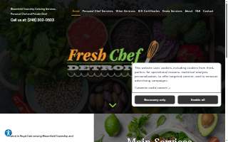 Fresh Chef Detroit website