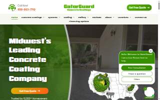 GatorGuard Concrete Coatings of Detroit website