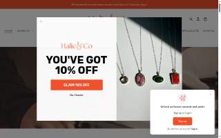 Halie & Co. website