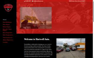 Hartwell Auto website