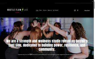 Hustle Flow Lab website