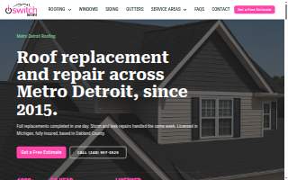 iSwitch Roofs website