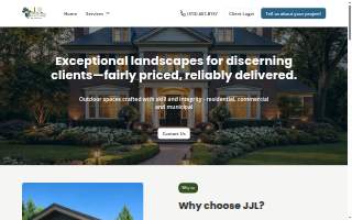 James Leamon Landscape Design website