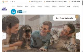 Leon's Flooring Outlet - Flooring Company From A to Z website