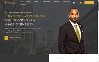 Major CPA Tax & Accounting Services website