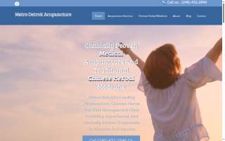 Metro Detroit Acupuncture website