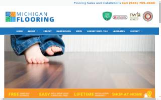 Michigan Flooring website