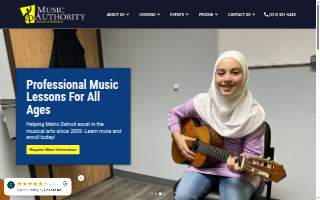 Music Authority School of Detroit website