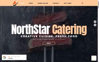 North Star Catering website