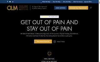Oakland Lifestyle Medicine website