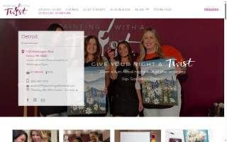 Painting with a Twist of Detroit website