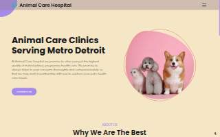 Pet Care website