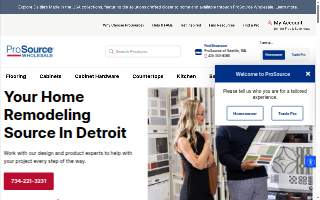ProSource of Detroit website