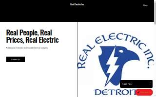 Real Electric Inc website