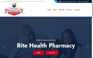 Rite Health Pharmacy website
