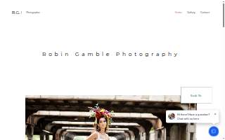 Robin Gamble Photography LLC website