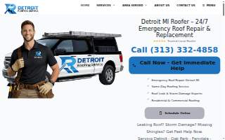 Roofing Service website