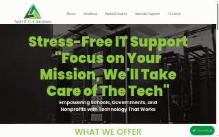 Tech IT Out Solutions website