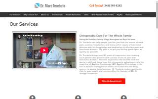 Terebelo Marc Dr: Chiropractic Wellness Center Michigan website