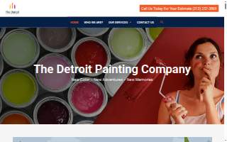 The Detroit Painting Company website