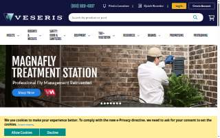 Veseris website