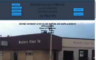 Western Glass Company website