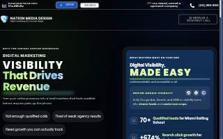 Nation Media Design - Digital Marketing, SEO & Design Agency of East Grand Rapids website