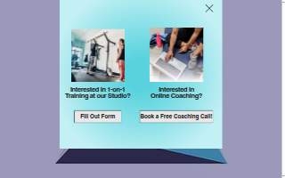 Purpose Training Studio - Personal Training of East Grand Rapids website