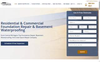 Ark Foundation Repair of East Lansing website
