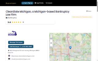 CleanSlate Michigan website