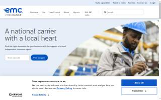 EMC Insurance Companies website