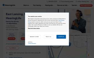 HearingLife of East Lansing MI website