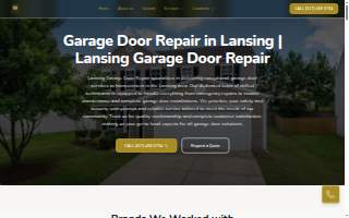 Lansing Garage Door Repair of East Lansing website