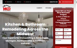 MKD Kitchen and Bath of East Lansing website