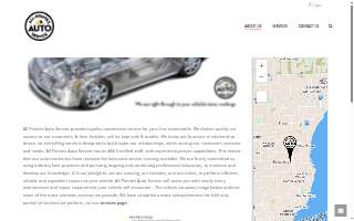 All Pointes Auto Service website