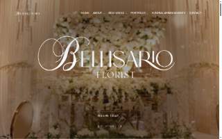 Bellisario Florist website