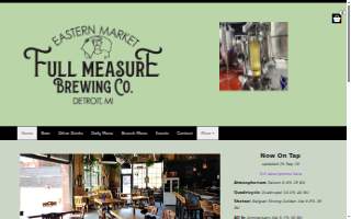 Full Measure Brewing Company website